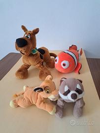 peluche cartoni animati