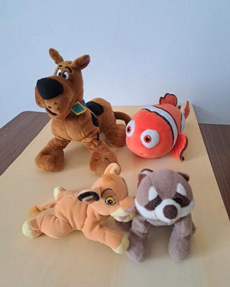 peluche cartoni animati