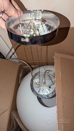 lampadario a sospensione "Novecento" a sfera