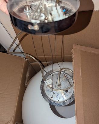lampadario a sospensione "Novecento" a sfera