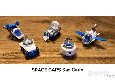 SPACE CARS San Carlo Serie sorpresine no kinder