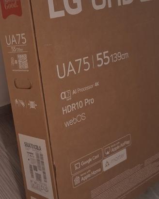 SMART TV LG 55 POLLICI ANDROID 4K NUOVO GARANZIA 