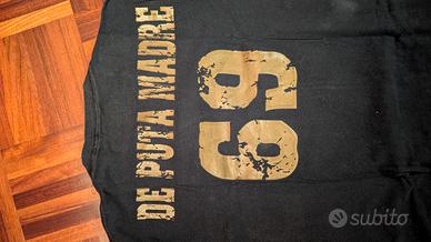 maglia a maniche lunghe De Puta Madre 69 nero oro