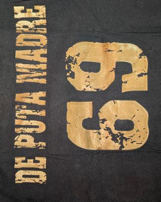 maglia a maniche lunghe De Puta Madre 69 nero oro