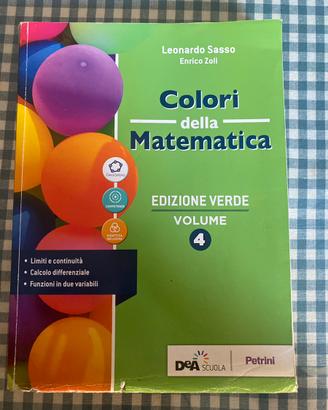 Colori della matematica 4 - edizione verde
