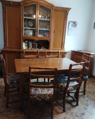 Sala da pranzo in rovere