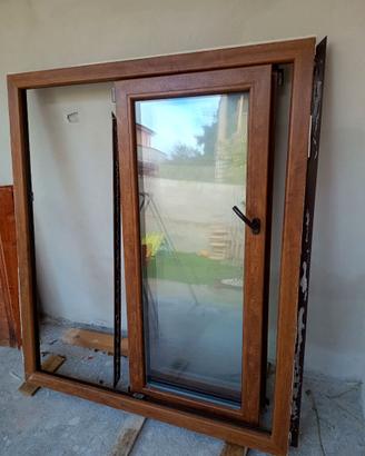 Finestra in pvc 2 ante