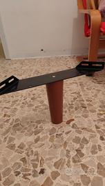Gambe letto con staffe 