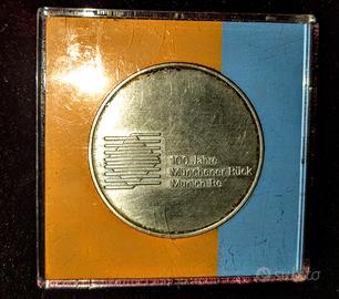 Munich Re Centenario 1880-1980 Medaglia