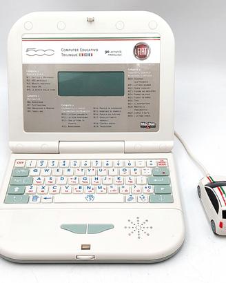 Computer Educativo Trilingue Fiat 500 Mac Due Toys