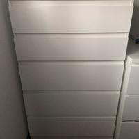 Cassettiera ikea bianco opaco