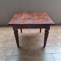 Tavolino da caffé vintage legno massello