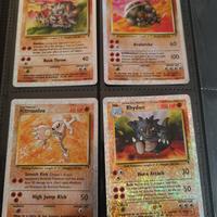 Pokemon lotto legendary coll. reverse holo roccia 