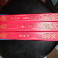 COFANETTO CON TRE LIBRI SHAKESPEARE 
