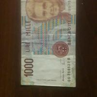 Banconota 1000 lire .