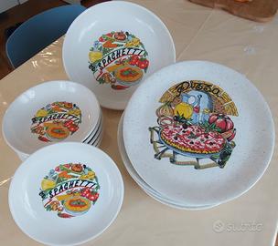 servizio piatti spaghetti/pizza