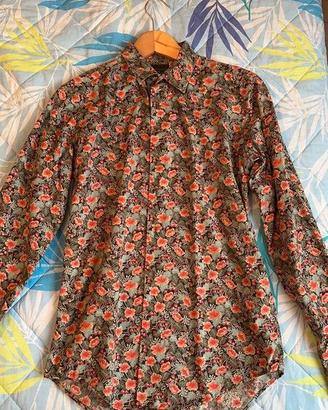 Camicia fiorata vintage look Zara uomo