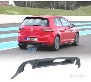 DIFFUSORE PER VOLKSWAGEN VW GOLF 7.5 17-20 LOOK GT