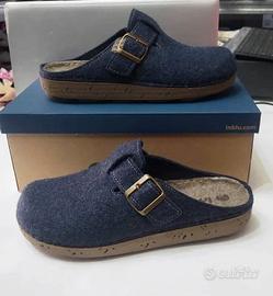 inblu pantofole uomo con fibbia mis. 40 blu