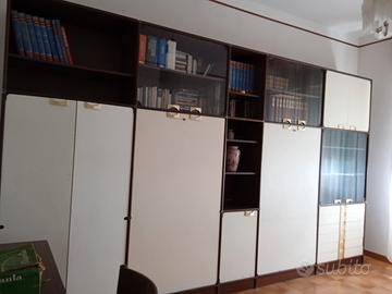 libreria/armadio con 2 letti singoli a scomparsa 