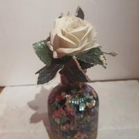 vasetto decorativo multicolor