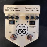 VISUAL SOUND ROUTE 66 OVERDRIVE & COMPRESSOR U.S.A