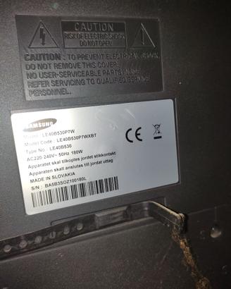TV Samsung 40' perfetto 