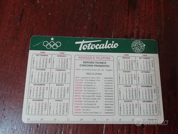 calendario Totocalcio 1998-1999