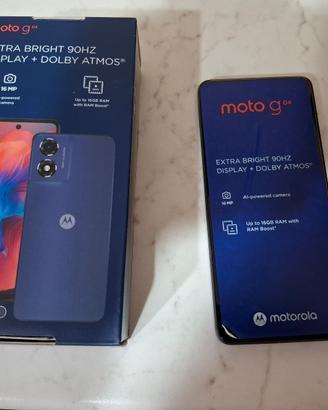 SMARTPHONE MOTOROLA G 04 NUOVO IN GARANZIA