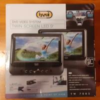 Lettore DVD per auto doppio schermo 
