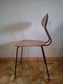 6 sedie vintage anni 50