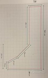 Armadio contenitore laccato bianco 