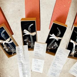 Pipe in vetro vintage degustazione grappa