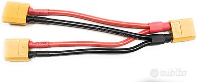 Adattatore XT60 2 Femmine a 1 Maschio 14AWG per Ba