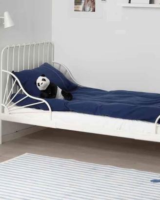 Lettino Minnen IKEA doghe in legno + materasso