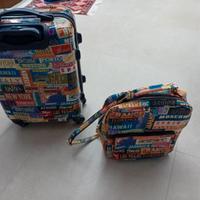 Borsa con tracolla e valigia parfois