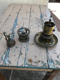 Lanterne a gas e kerosene vintage