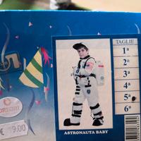 Costume carnevale astronauta 3/4 anni