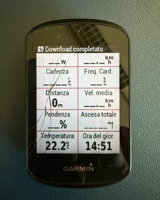 Garmin Edge 530  (vetro crepato ma funzionante)