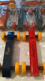 MACCHINA GIOCATTOLO IN LEGNO TRAINABILE 30cm FATTA