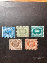 Francobolli antichi S. Marino