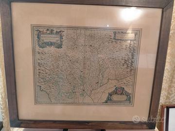 Mappa ducato del Monferrato 