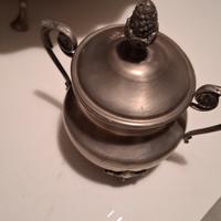 zuccheriera in peltro 