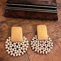 Orecchini boho in legno