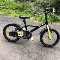 Bici Bambino 4-6 anni Btwin 500 Dark Hero16pollici