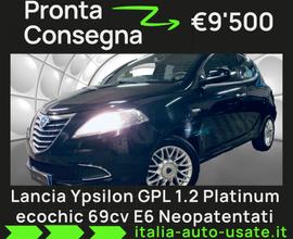 Lancia Ypsilon 1.2 69 CV 5 porte GPL Ecochic Plati