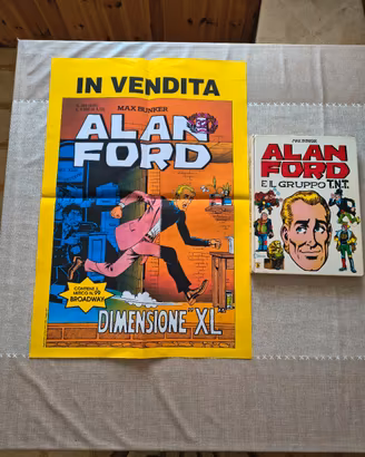 fumetto cartonato Alan Ford 