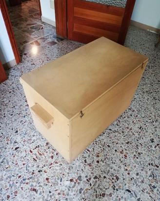 Cassa baule in legno n. 3 pz