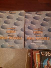 algebra e Nozioni di analisi matematica 2 libri 