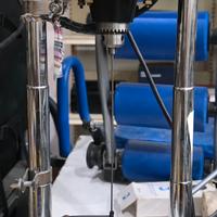 trapano a caldo per tessuti